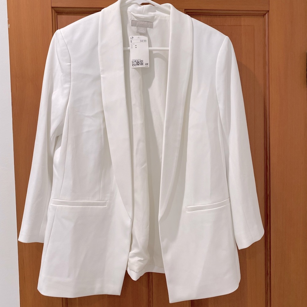 COPY - H&M white blazer